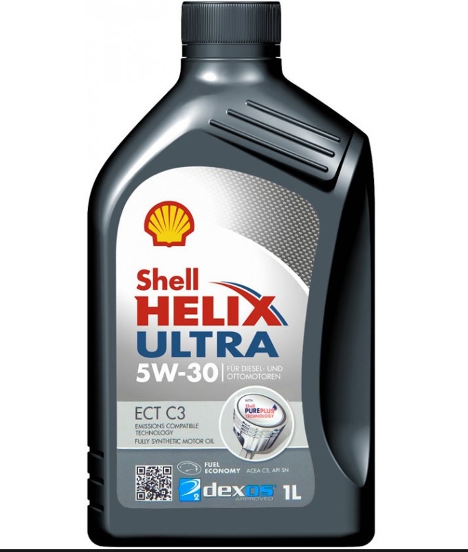 Каталог Shell Helix Ultra ECT С3 5W-30 1л Синтетическое моторное масло
